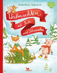 Cover Weihnachten mit Fuchs und Schweinchen