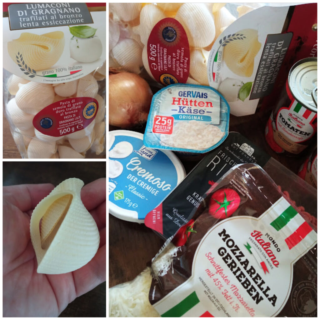 [REZEPTE] Gefüllte Conchiglioni - Katze mit Buch